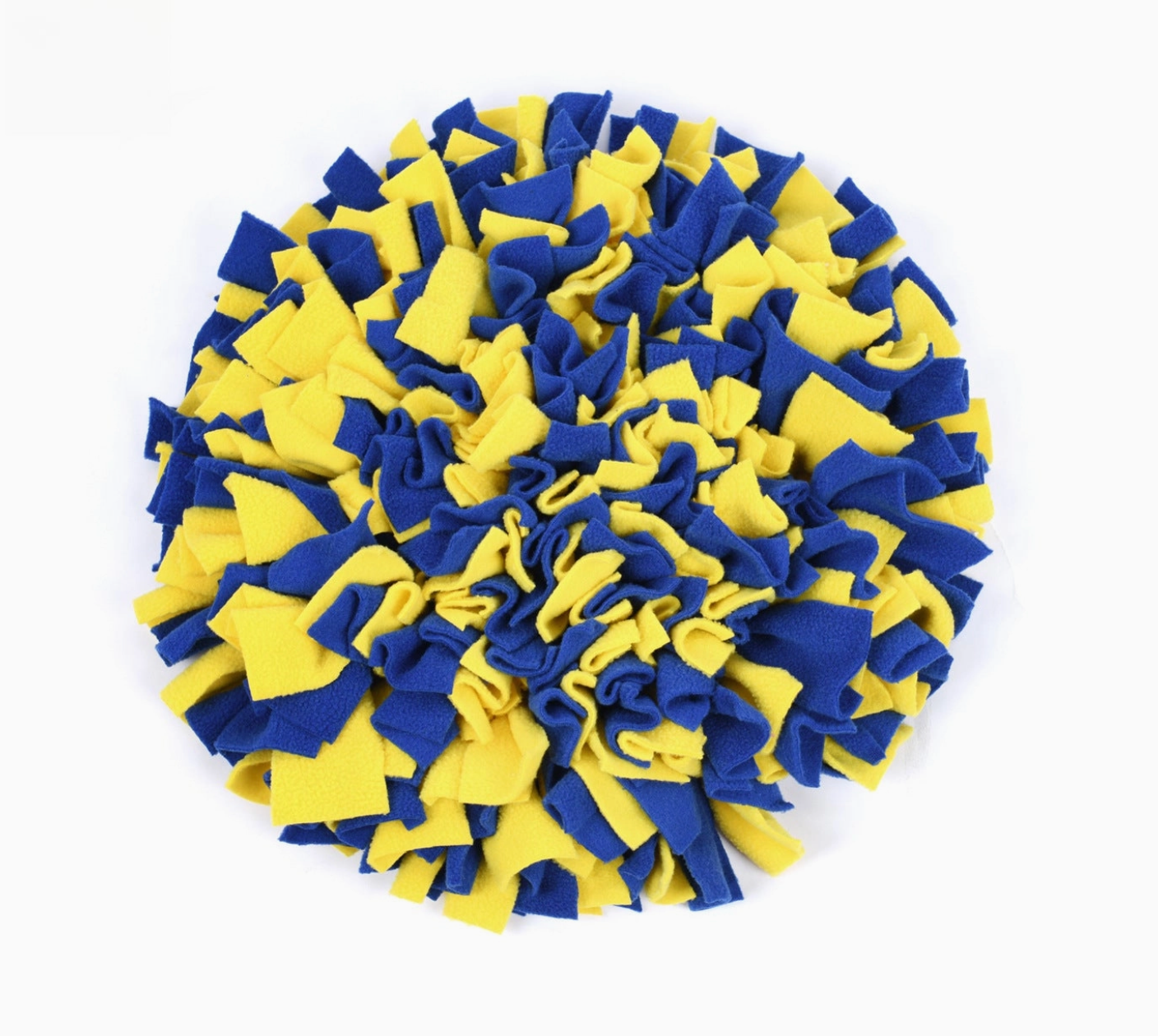 Blue and Yellow Snuffle Mat