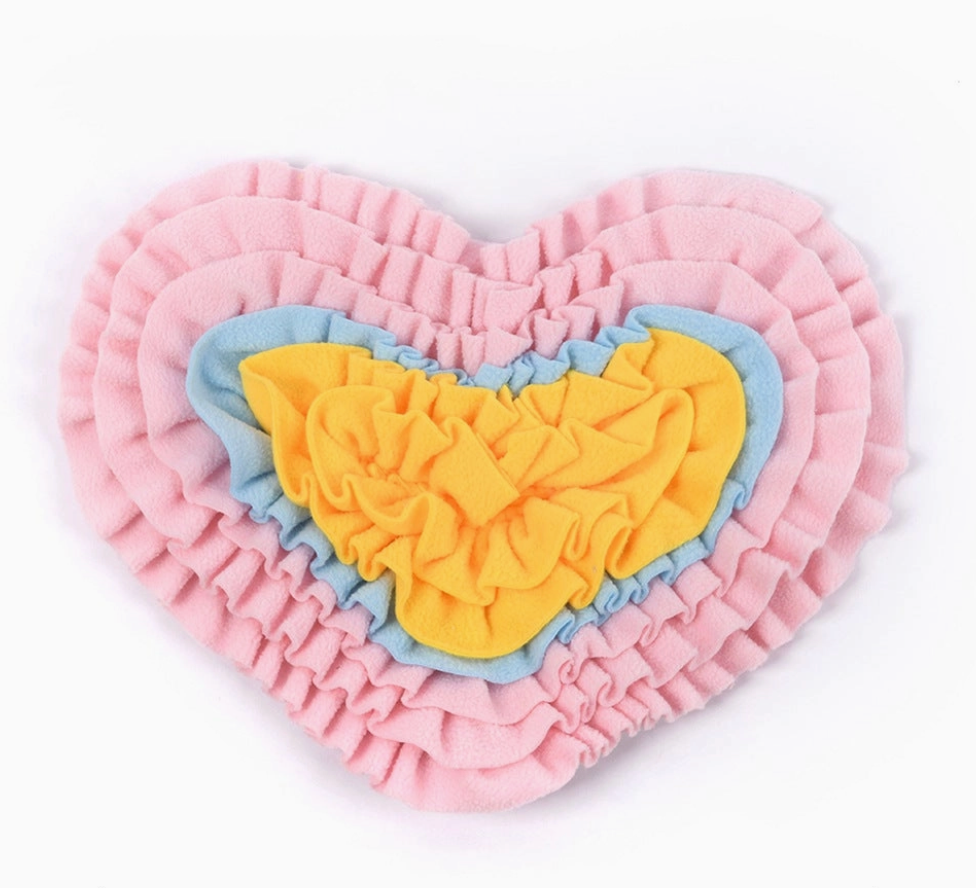 Heart Shaped Snuffle Mat