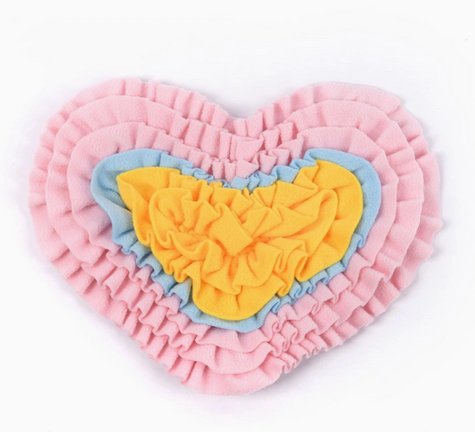 Heart Shaped Snuffle Mat