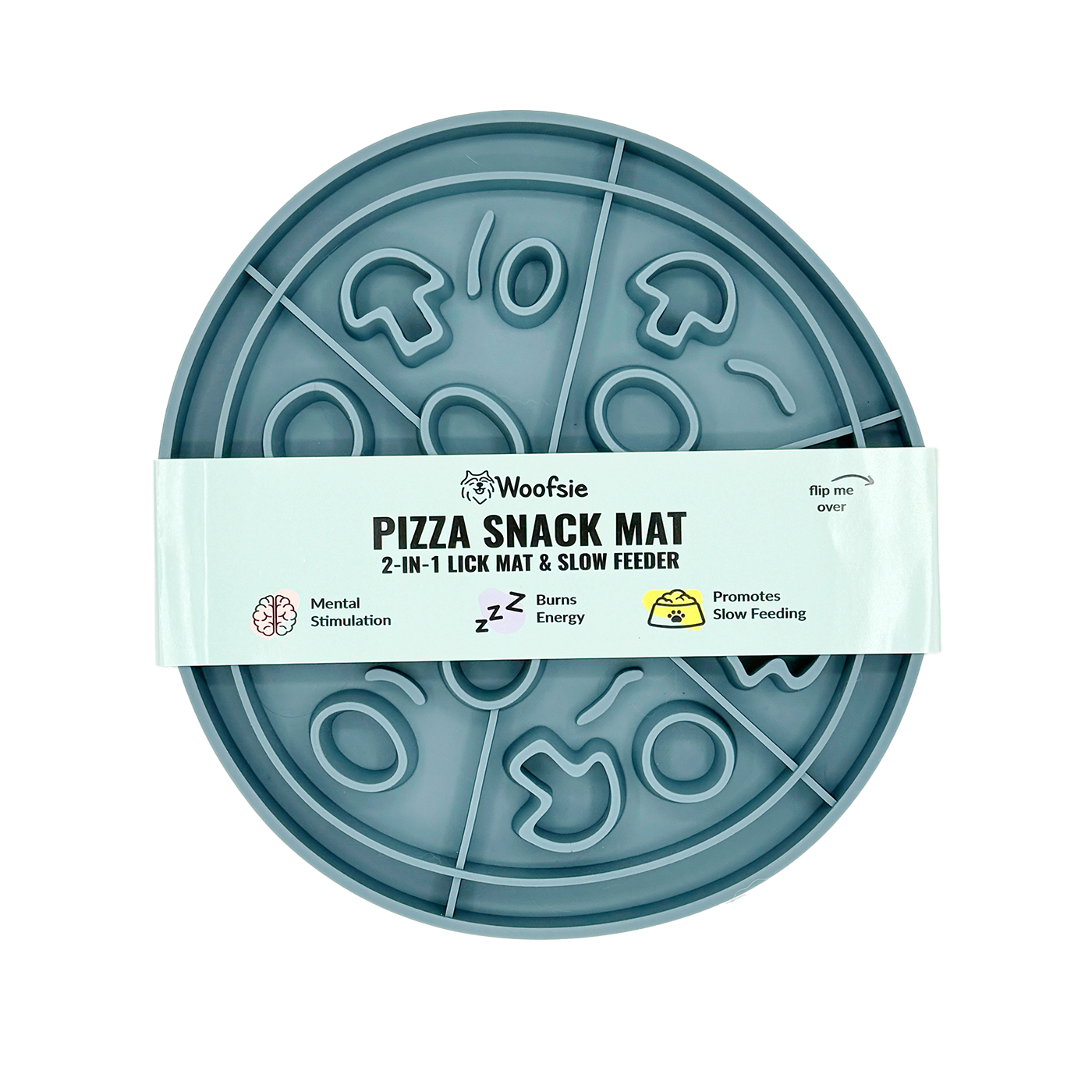 Woofsie Pizza Snack Mat